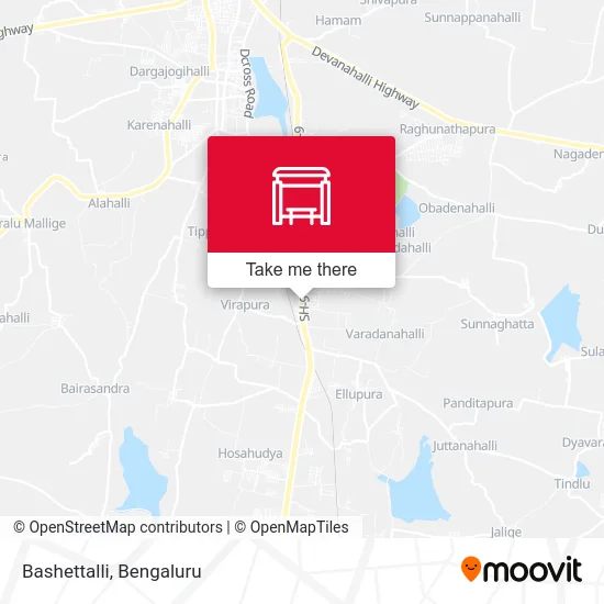 Bashettalli map