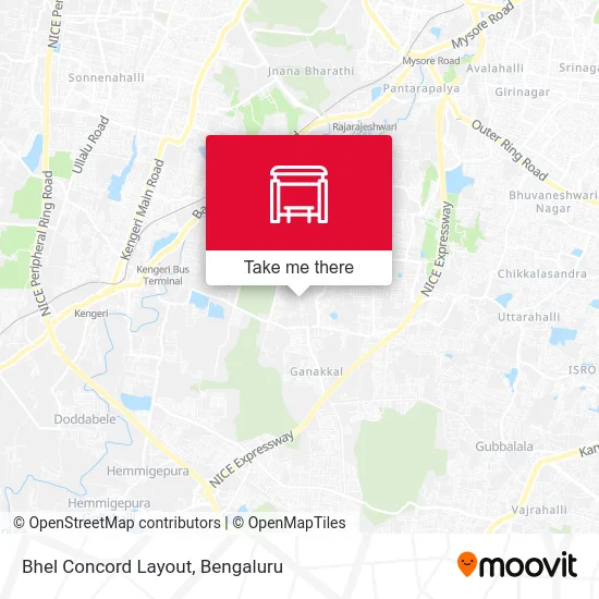 Bhel Concord Layout map