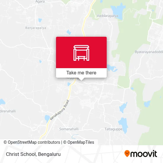 Christ School map