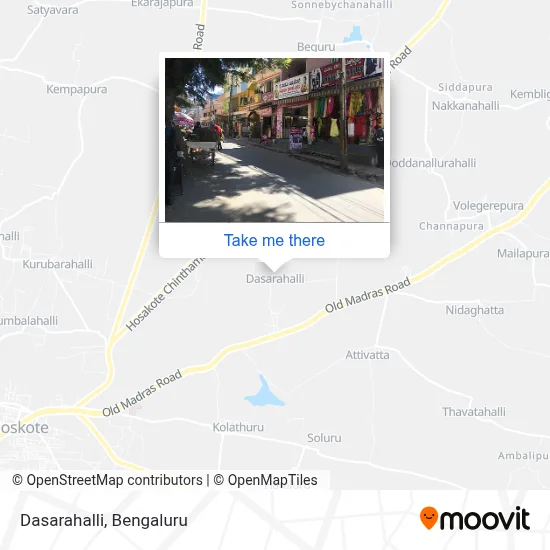 Dasarahalli map