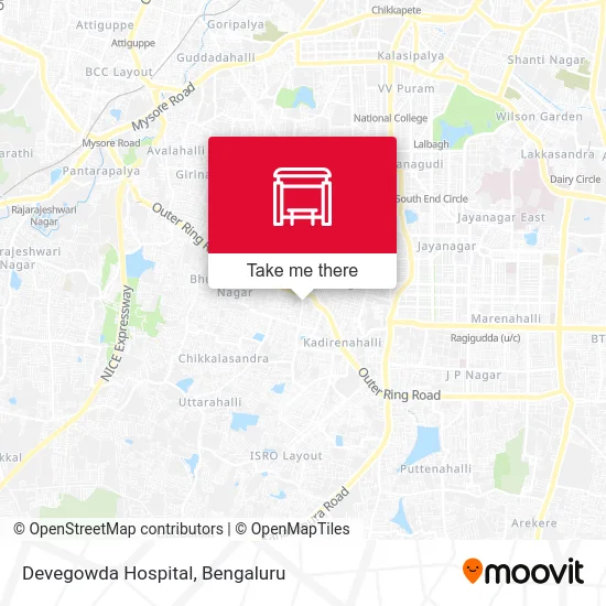 Devegowda Hospital map