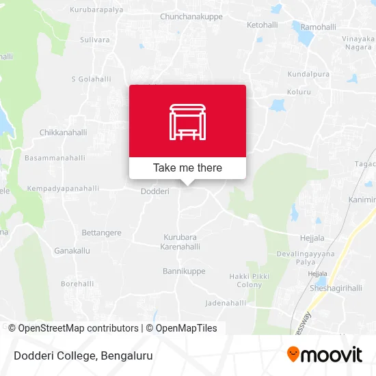 Dodderi College map