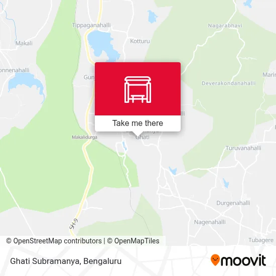 Ghati Subramanya map