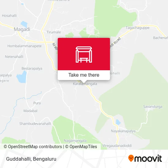 Guddahalli map