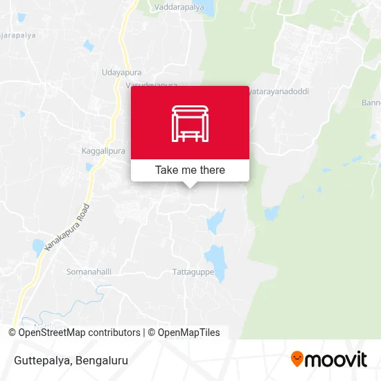 Guttepalya map