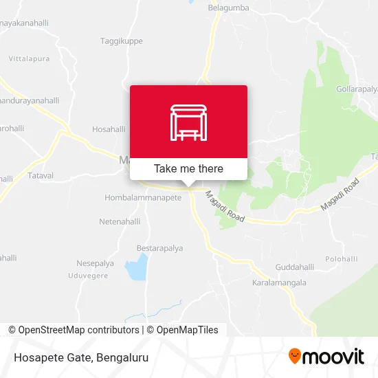Hosapete Gate map