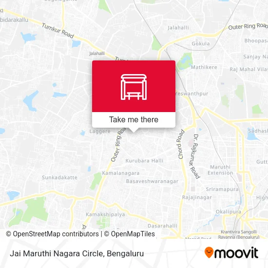 Jai Maruthi Nagara Circle map