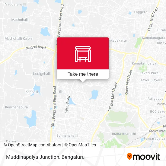 Muddinapalya Junction map