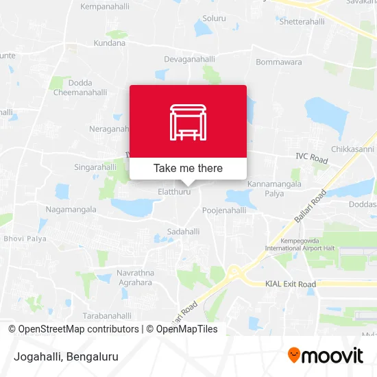 Jogahalli map
