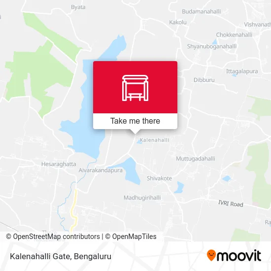 Kalenahalli Gate map
