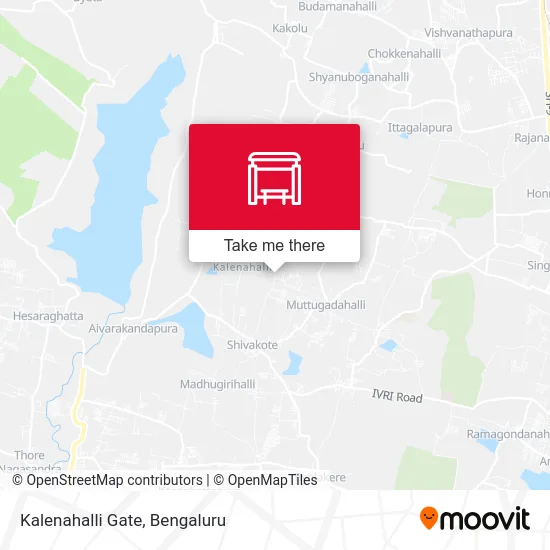Kalenahalli Gate map
