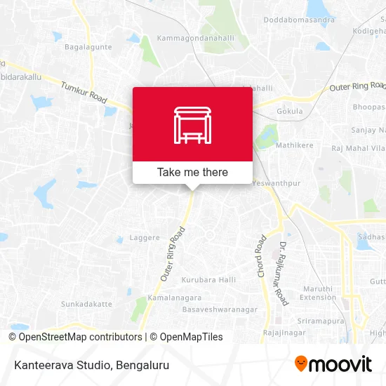 Kanteerava Studio map