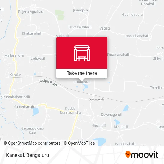 Kanekal map