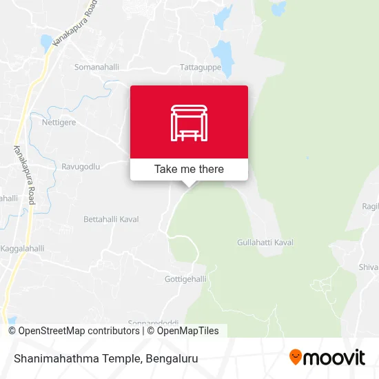 Shanimahathma Temple map