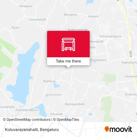 Koluvarayanahalli map