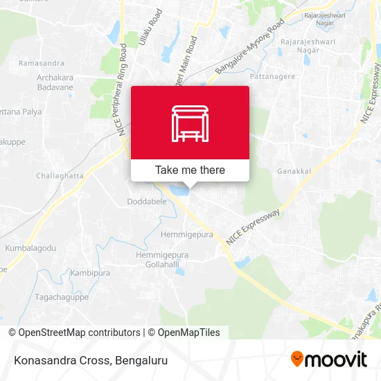 Konasandra Cross map