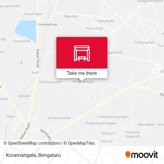 Koramangala map
