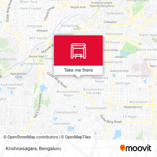 Krishnasagara map