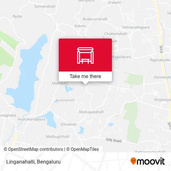 Linganahalli map