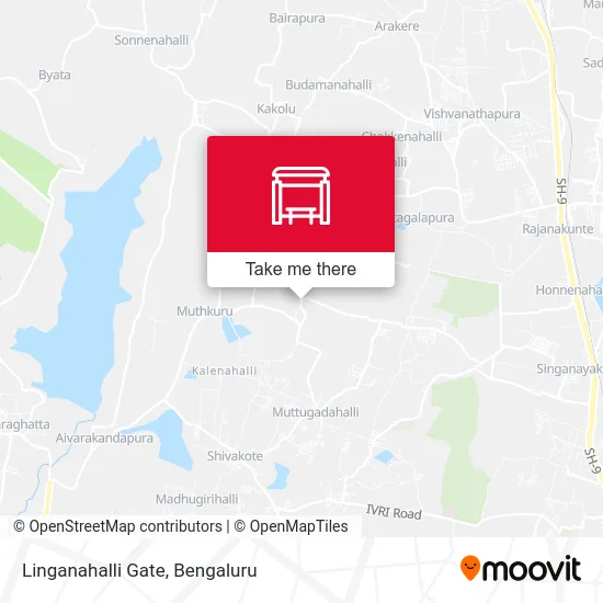 Linganahalli Gate map