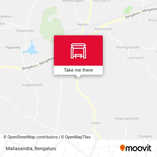 Mallasandra map