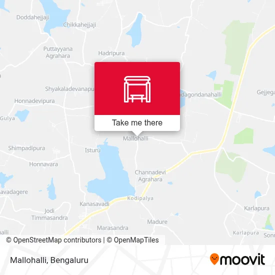 Mallohalli map