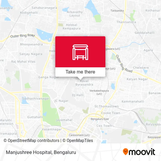 Manjushree Hospital map