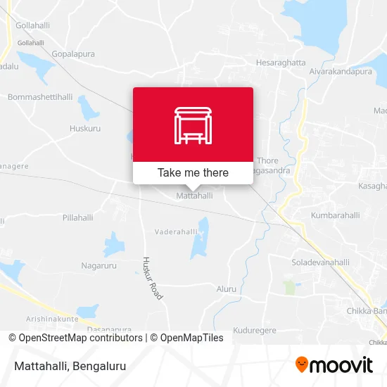 Mattahalli map