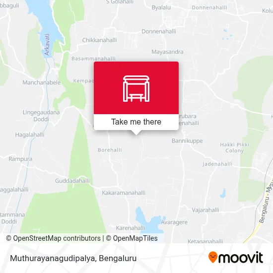 Muthurayanagudipalya map