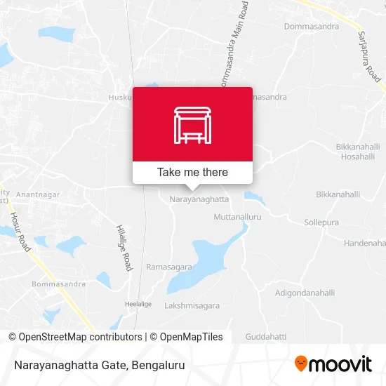 Narayanaghatta Gate map