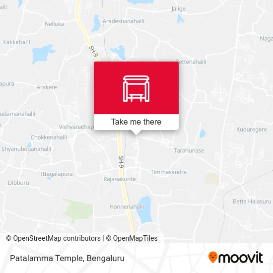 Patalamma Temple map