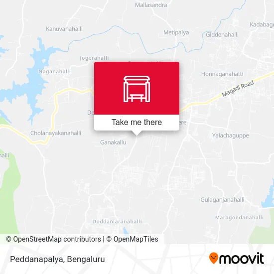 Peddanapalya map