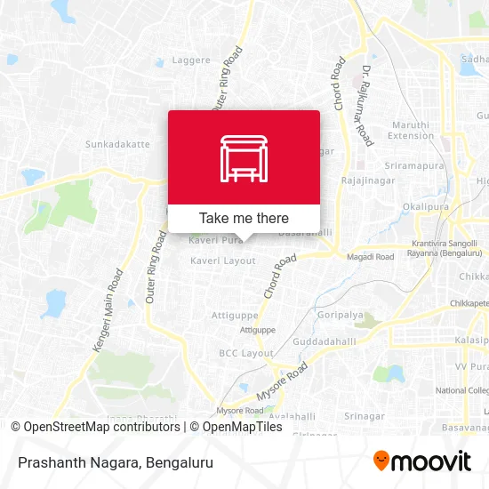 Prashanth Nagara map