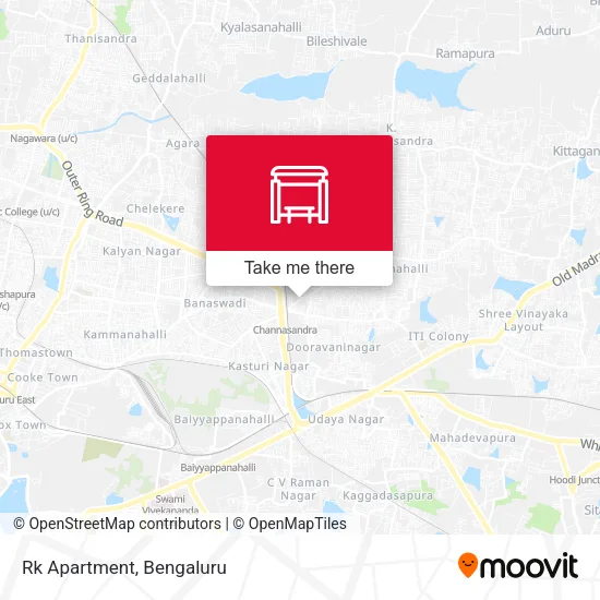 Rk Apartment map