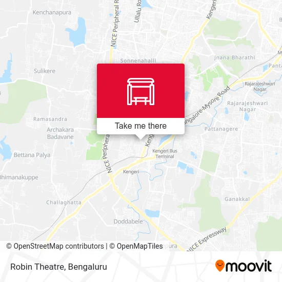 Robin Theatre map