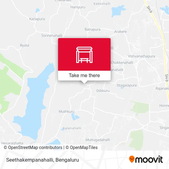 Seethakempanahalli map