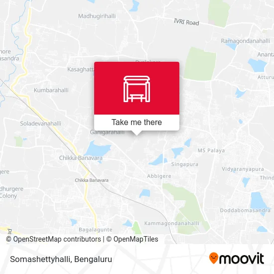 Somashettyhalli map