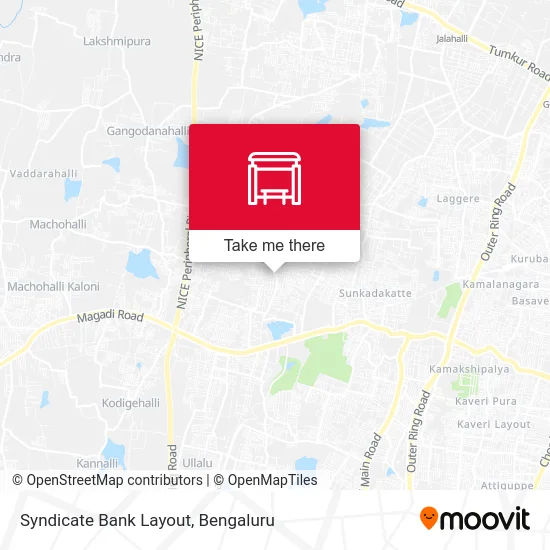Syndicate Bank Layout map
