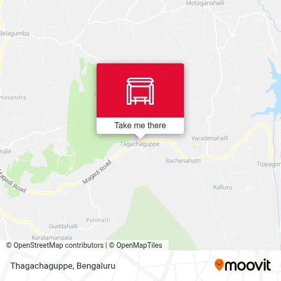 Thagachaguppe map