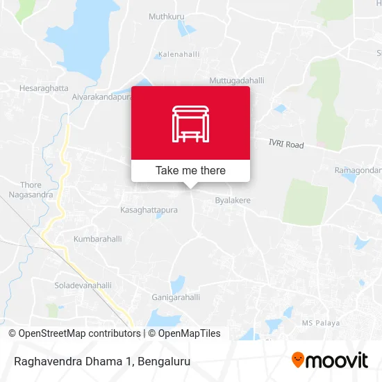 Raghavendra Dhama 1 map