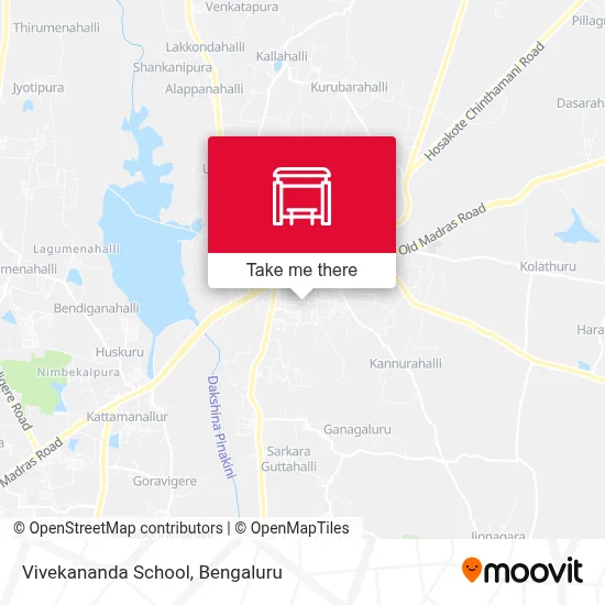 Vivekananda School map