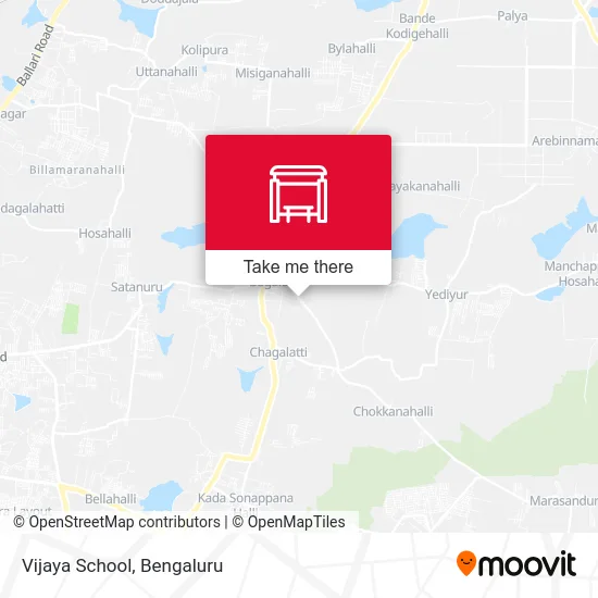 Vijaya School map