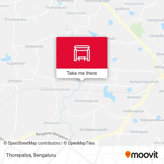 Thorepalya map