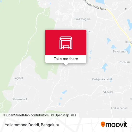 Yallammana Doddi map