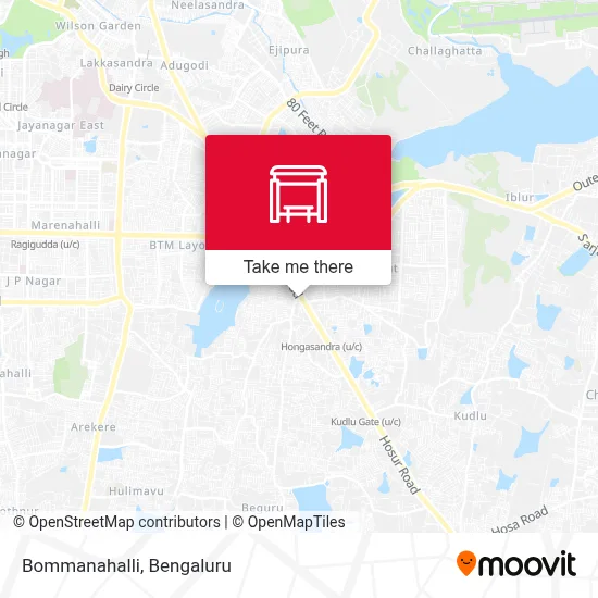 Bommanahalli map