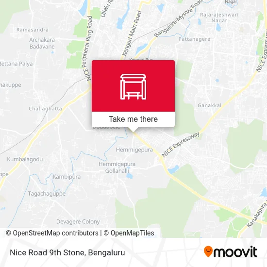 Nice Road 9th Stone map