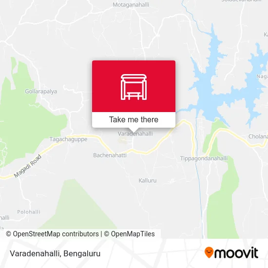 Varadenahalli map