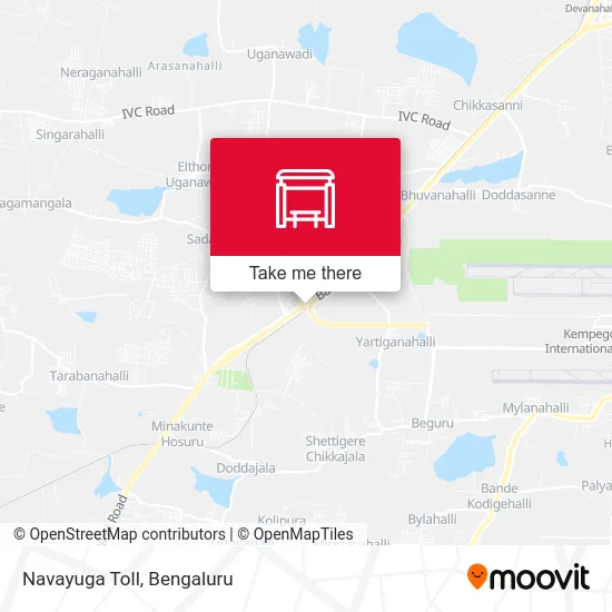 Navayuga Toll map