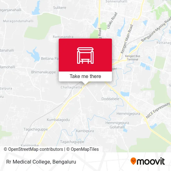 Rr Medical College map