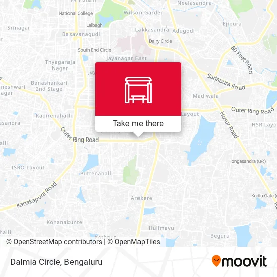 Dalmia Circle map